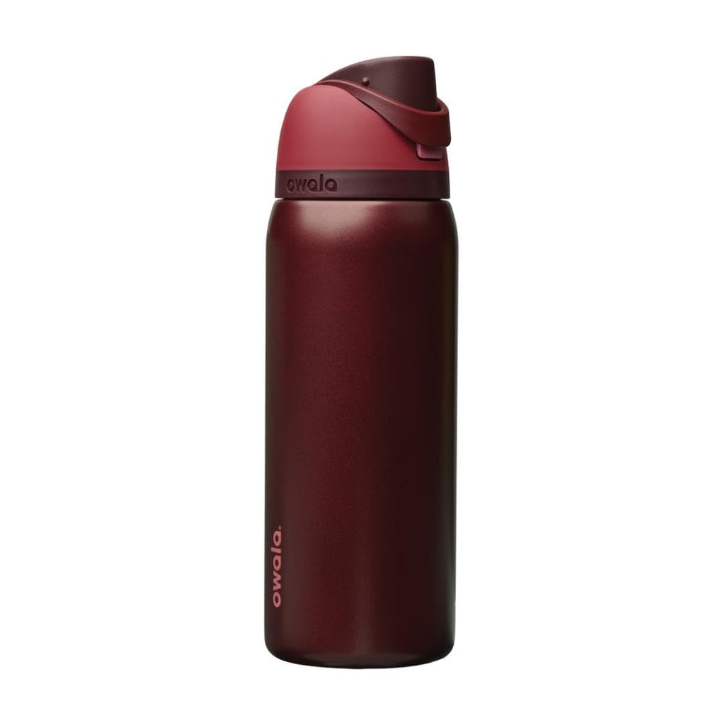 Owala FreeSip - Stainless Steel - 32-oz. - Red Black Cherry