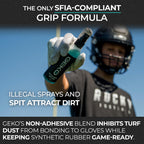 Geko 2 in 1 Grip Restore and Cleaner - #1 Sport Cleaner Formulated for Grip - Grip Spray for Golf, Football, Baseball, Basketball, Soccer, Tennis, Pickleball, Volleyball - Removes Dirt And Oil